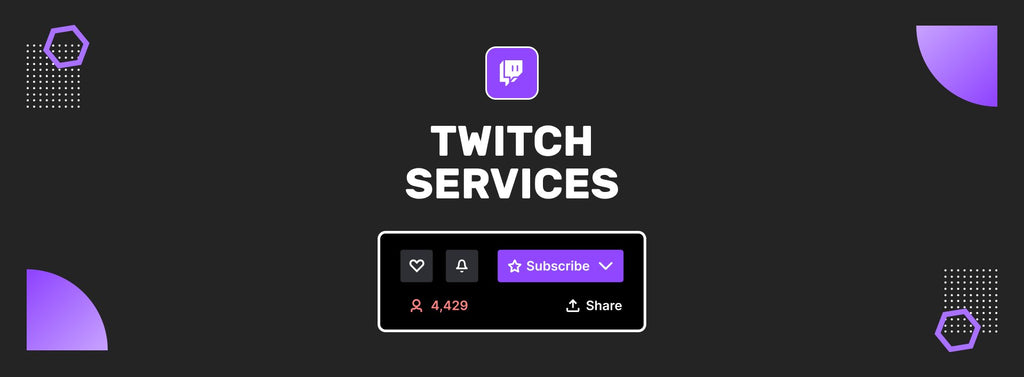 Banner for Twitch Services