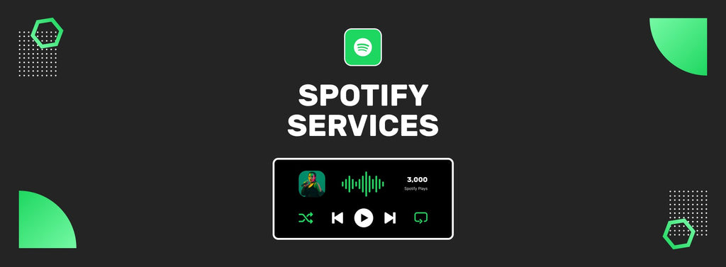 Banner for Spotify services